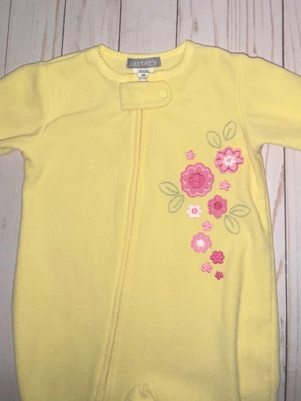 Carter’s yellow sleeper